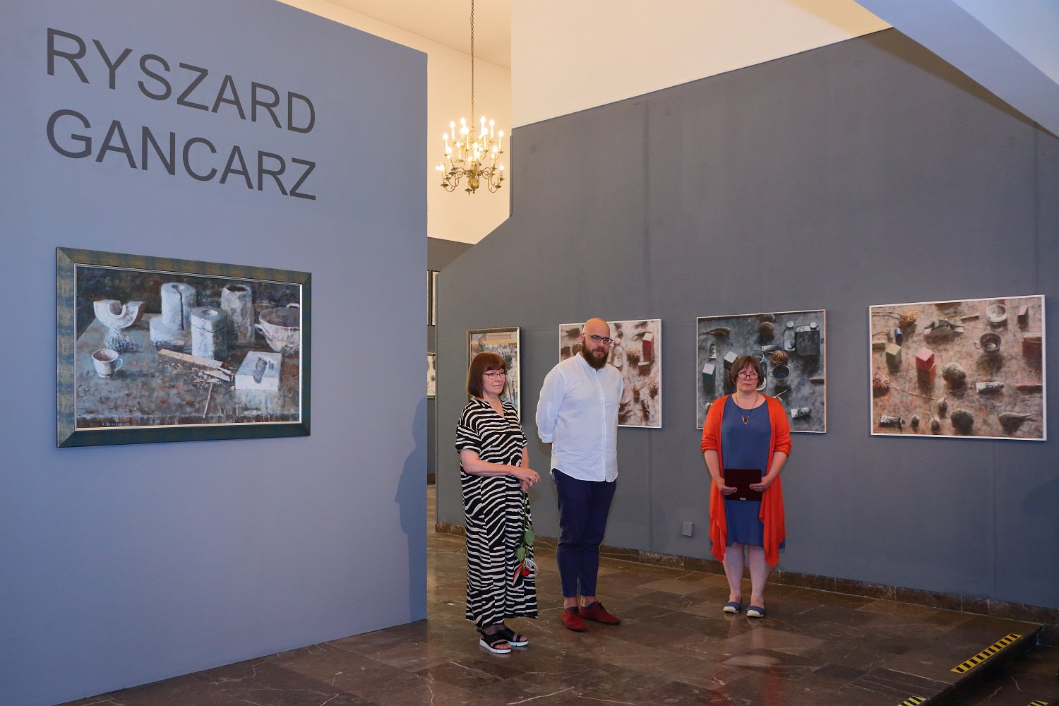 Uroczyste otwarcie wystawy malarstwa i rysunku Ryszarda Gancarza